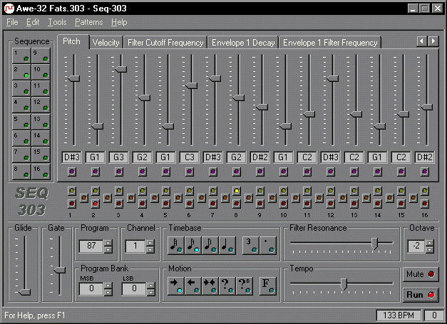 Seq-303 Screenshot